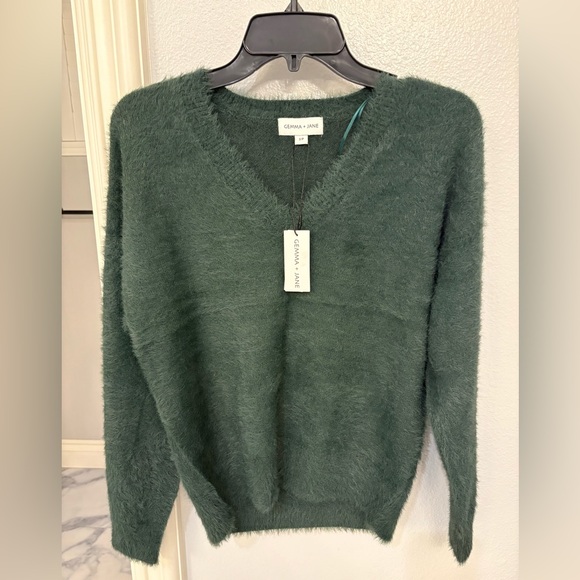 Nordstrom Rack Gemma + Jane Green Women's Sweater - Picture 1 of 6